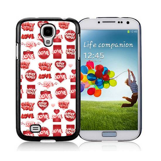 Valentine Just Love Samsung Galaxy S4 9500 Cases DFM - Click Image to Close